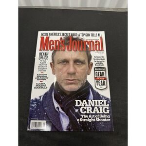 Men's Journal Magazine 007 James Bond Daniel Craig